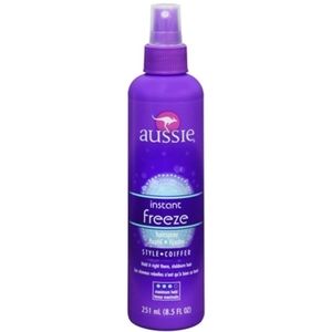 Aussie Instant Freeze Hair Spray Non-Aerosol Maximum Hold 8.50 oz